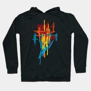 Absract color art Hoodie